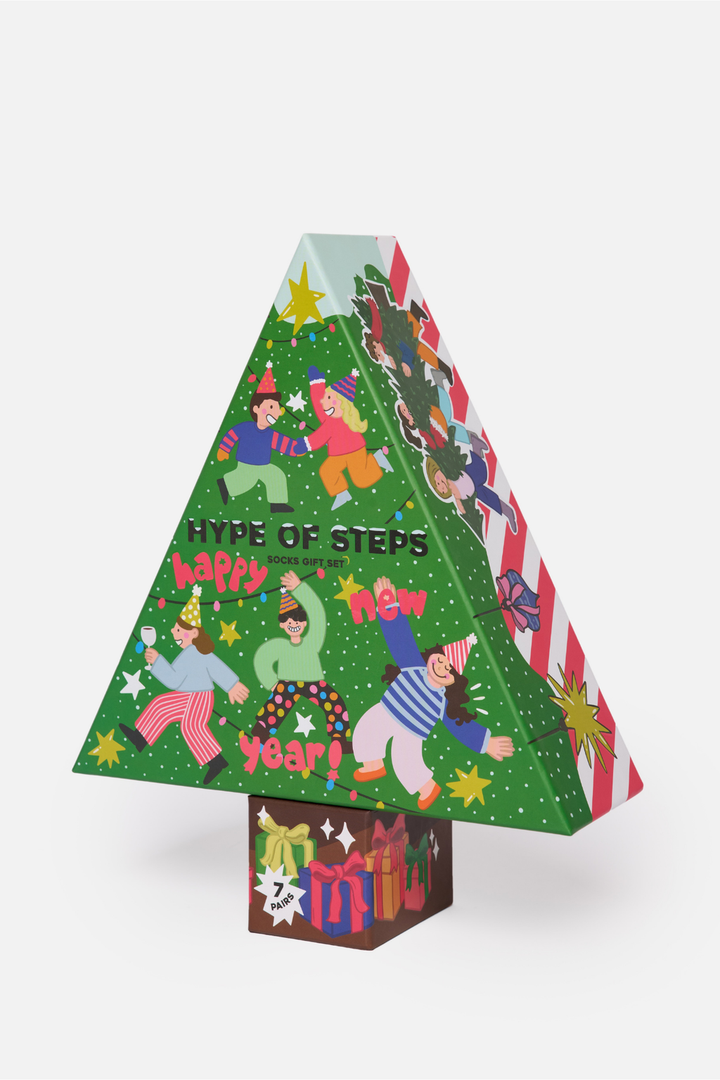 Party Tree - 7'li Yılbaşı Çorap Seti – Hype of Steps