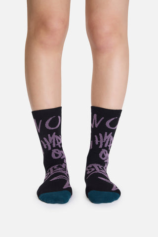 Graffiti - Desenli Çorap