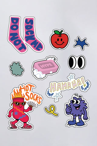Hype Kit NO:1 - ÇORAP PIN STICKER PAKETI