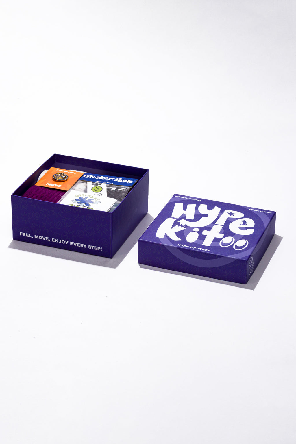 Hype Kit NO:2 - ÇORAP PIN STICKER PAKETI – Hype of Steps