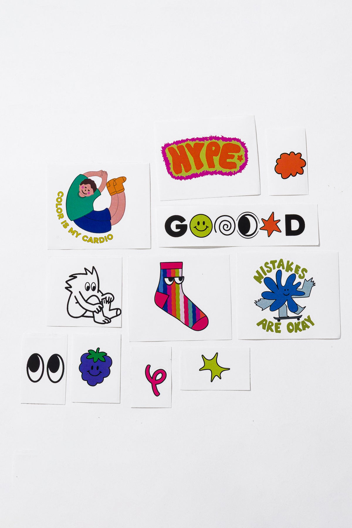 Hype Kit NO:2 - ÇORAP PIN STICKER PAKETI