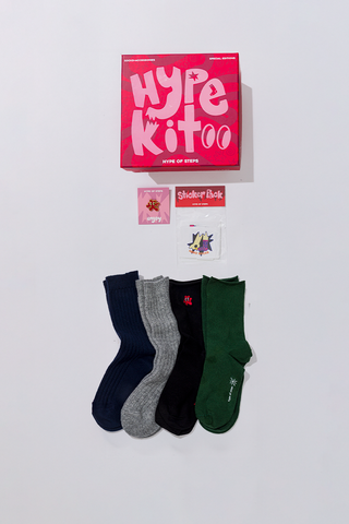 Hype Kit NO:3 - ÇORAP PİN STICKER PAKETİ