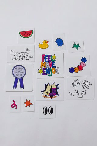 Hype Kit NO:3 - ÇORAP PİN STICKER PAKETİ