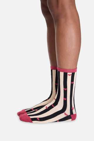 Striped Love – 4’lü Çorap Kutusu