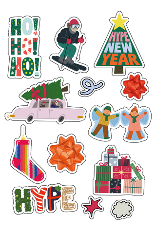 Yılbaşı Sticker Paketi